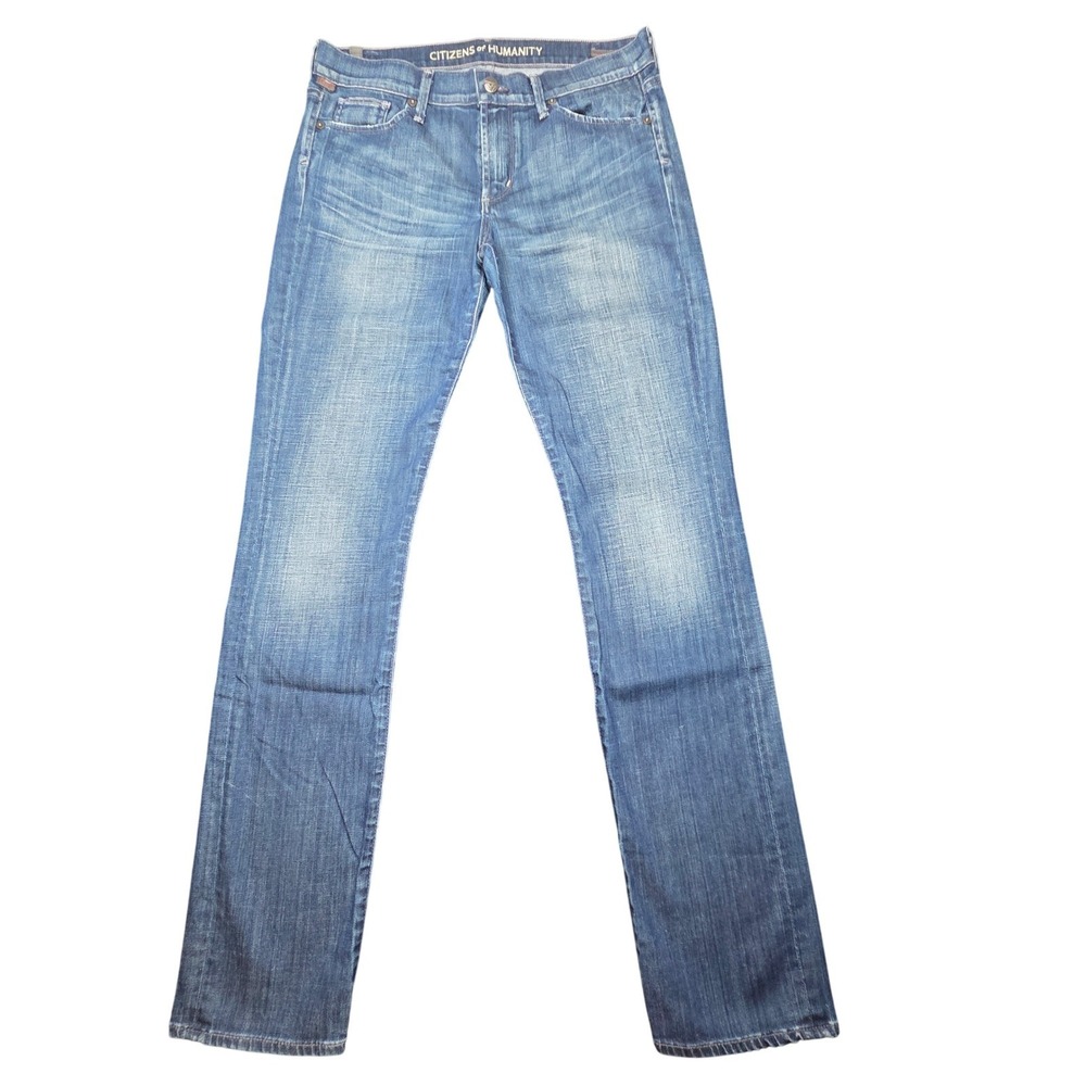 Citizens of Humanity Womens Jeans Size 30 Medium Slim Straight Designer Denim